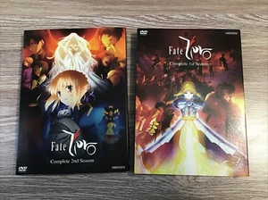 Fate Zero Complete Season 1 & 2 Aniplex Anime DVD Sets w/ Slipcovers 2013 - Picture 1 of 8