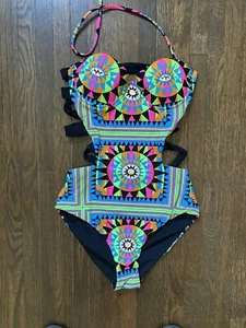 Mara Hoffman Mandala Designer One-Piece Swimsuit Size XS - Picture 1 of 5