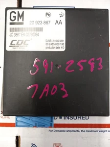 2010-2011 LACROSSE REGAL SUSPENSION CONTROL MODULE OEM 20923867 - Picture 1 of 5