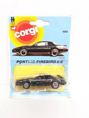 Corgi 1983 negro Pontiac Firebird S/E lote #11t Foto 1 de 4