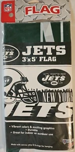 New York Jets NFL Football 3' x 5' Banner Flagge Neu in Verpackung NEU Wincraft - Bild 1 von 2