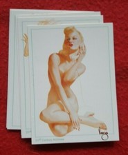 Varga Girls Pin-Ups set of 5 Innocent Nudes Prism Set 21st Century Archives