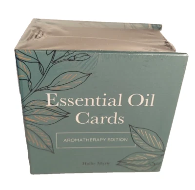 Tarjetas de aceite esencial edición aromaterapia 50 tarjetas en caja Hallie Marie NUEVO Foto 1 de 4