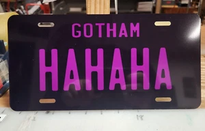 JOKER Nummernschild, Batmobil / Batman, Vollaluminium, Villan, Hahaha - Bild 1 von 2