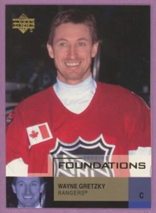2002 02-03 UD FOUNDATIONS NHL ALL-STAR WAYNE GRETZKY #45 - Imagen 1 de 1