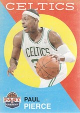2011-12 Panini Past and Present Boston Celtics Basketball Card #159 Paul Pierce