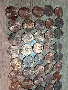 1983 D Lincoln Memorial Cent Penny überdurchschnittlich zirkulierte Rolle - Bild 1 von 7