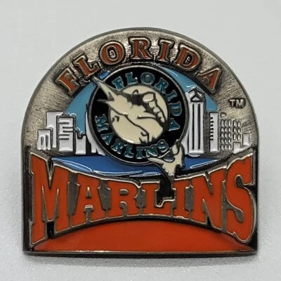⭐️ 2003 MLB Florida Marlins Baseball Hat Lapel Jacket Pin - Officially Licensed - Image 1 of 2