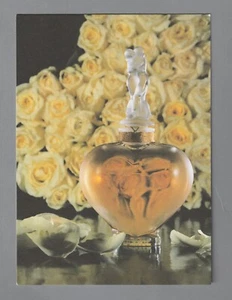 Carte publicitaire format carte postale - Parfums Lalique recto verso - Picture 1 of 2