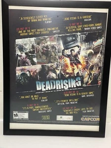 Dead Rising Capcom Zombie Xbox - Videospiel Druck Werbung / Poster Promo Kunst gerahmt - Bild 1 von 8