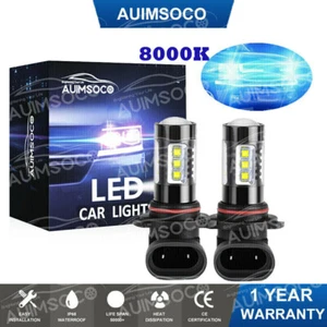 2X FOR Buick Regal 2011 2012 2013 2014-2017 Fog Power LED Light Bulbs 8000K 80W - Picture 1 of 12