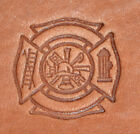 Fire Fighter Craftool 3-D Stamp Tandy Leather 8596-00