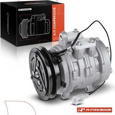 Compresor de aire acondicionado A-Premium con embrague para Chevy Sprint Tracker Suzuki Samurai kick Foto 1 de 4