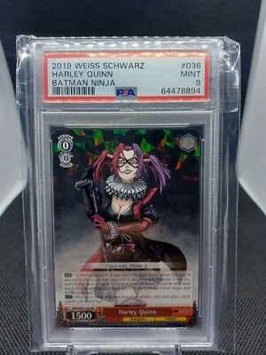 PSA 9 Blanco Negro Harley Quinn Batman Ninja FOIL BNJ/SX01-036 RR SP POP 2 Foto 1 de 3