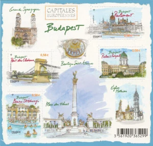 FRANCE BLOC 4538 BUDAPEST, HONGRIE, 2011, NEUF xx, TRÈS BEAU - Imagen 1 de 1