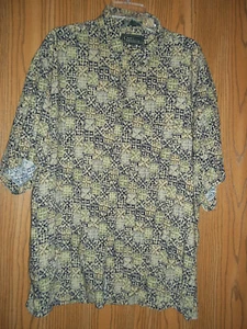 Croft & Barrow Hawaiihemd XXL 2XL grün braun  - Bild 1 von 4