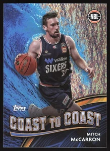 Mitch McCarron COAST TO COAST OPAL - CC-1 - Adelaide 36ers - 2023-24 Topps NBL - Bild 1 von 2