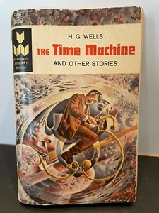 Vintage 1963 TIME MACHINE and Other Stories paperback book HG WELLS Scholastic - Foto 1 di 4