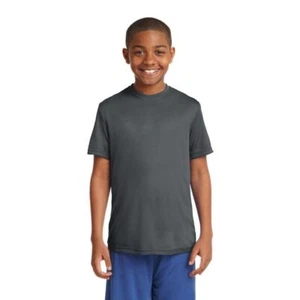 Sport-Tek YST350 Youth Competitor Dry Fit Moisture Wicking T-Shirt Gym Tee - Picture 1 of 18
