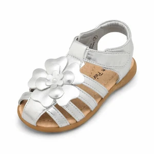 Girls Baby Toddles Flat Sandals Cute Closed toe Summer School Dance Flats - Picture 1 of 37