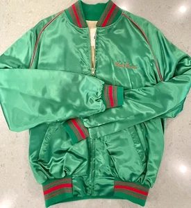 Beatles Forever Apple Records Satin World Tour Jacket USA - XL by Halsy Saylor - Picture 1 of 10