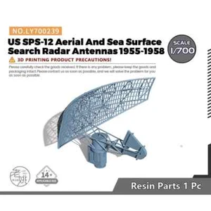 LY700239 1/700 US SPS-12 Aerial And Sea Surface Search Radar Antennas 1955-1958 - Picture 1 of 3