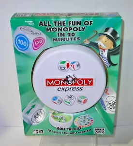 Traditionelles MONOPOLY Express Mini Reise Brett Würfelspiel von Parker 2005 RAR - Bild 1 von 2