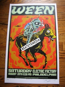 ALAN FORBES-COAL CHAMBER-CONCERT POSTER-PUNK-kozik-emek-HEAVY METAL-GOTH-coop- - Picture 1 of 1