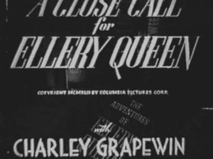 A CLOSE CALL FOR ELLERY QUEEN (1942) DVD WILLIAM GARGAN, MARGARET LINDSAY - Picture 1 of 1