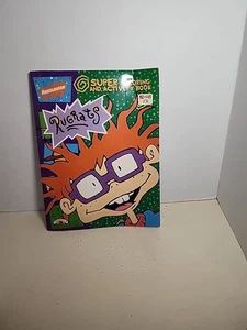 Vintage Rugrats Nickelodeon Super Coloring & Activity Book Landoll's 1997 - Bild 1 von 11