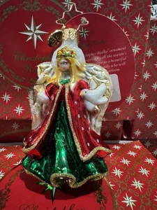 Radko Christmas Ornament  'gallant Guardian' Angel Gem, #1020272 *Broken****** - Picture 1 of 5