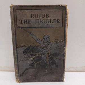 Rujub The Juggler G A Henty Antique Hardcover Colonial Adventure Book - Bild 1 von 8