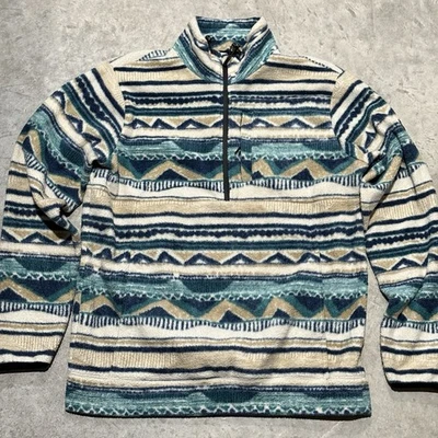 Billabong Sweater Men XXL Adventure Division Southwest Tribal Half Zip Mock - Image 1 of 4