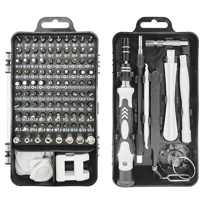 Feinmechaniker Schraubendreher Schraubenzieher Set 115teilig Kreuz Schlitz Torx - Bild 1 von 4