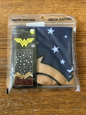 MONDER WOMAN Polaina con Logotipo Temático para Juegos con disfraces Adultos Unisex Prendas para la Cabeza Nuevo Envío Gratuito Foto 1 de 4