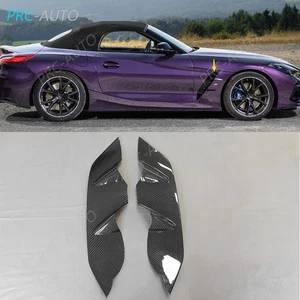 For BMW Z4 G29 2019-2026 Dry Carbon Fiber Side Fender Gills Air Duct Vents - Picture 1 of 15