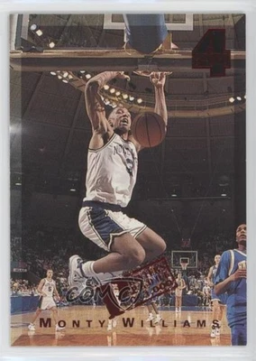 1994 Classic 4 Sport Printer's Proof /1000 Monty Williams #24 Rookie RC - Image 1 of 2