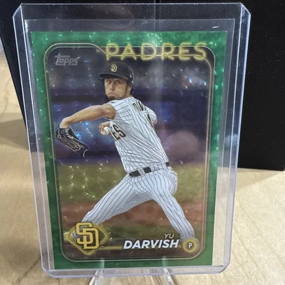 2024 Topps Series 2 - Yu Darvish #627 Green Foil /499 - Image 1 of 2