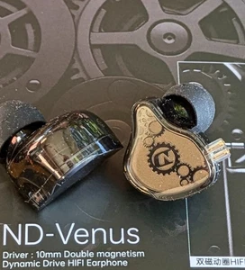 ND Venus 10mm Dynamic Driver In-Ear Earphone IEMs Double magnetic moving coil - Picture 1 of 3