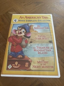 An American Tail 4 Film Komplett Sammlung DVD - Bild 1 von 6