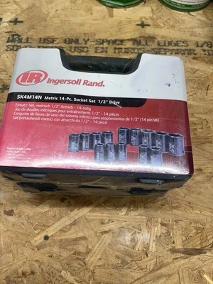Ingersoll Rand SK4M14N 1/2" Drive Metric  Socket Set New In Case - Image 1 of 4