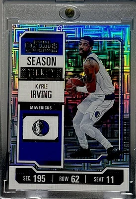 Kyrie Irving РЕДКАЯ MOJO БИЛЕТ ПЕРЕЛИВАЮЩАЯСЯ ИНВЕСТИЦИОННАЯ КАРТА PANINI MAVERICKS КАК НОВАЯ - Изображение 1 из 4