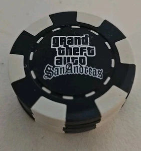 Grand Theft Auto San Andreas 1ª Edición (Juego de 5 Fichas de Poker Coleccionables) Raro - Imagen 1 de 3