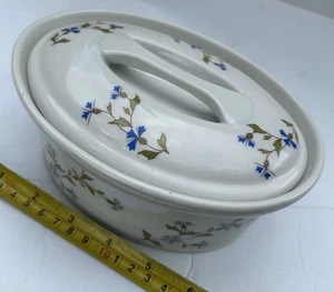 Cordon Bleu Blumen bedeckt Auflaufform oval Backform - Bild 1 von 19