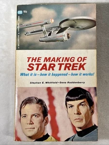 Stephen Whitfield Gene Roddenberry The Making Of Star Trek Paperback Book 1969 - Picture 1 of 13