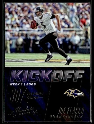 2017 Panini Absolute Joe Flacco Kickoff HSC - Image 1 of 2