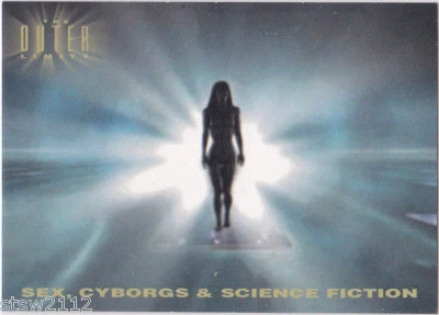 OUTER LIMITS SEX CYBORGS & SCIENCE FICTION P1 GENERAL DISTRIBUTION PROMO CARD - Image 1 of 2