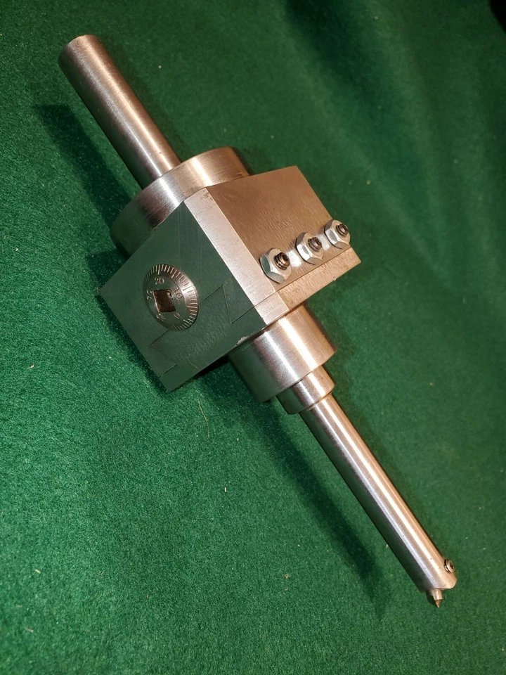 Прецизионный токарный станок 2 1/4 дюйма квадратная головка расточный держатель инструмента с расточным стержнем и резаком - Изображение 1 из 4