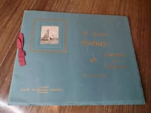 36 ANSICHTEN SYDNEY beschreibend und illustrativ mit Panorama NSW C 1900 Buch - Bild 1 von 18