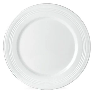 Lenox Tin Can Alley 4 Degree 9 in. Accent Plate, White - Picture 1 of 4